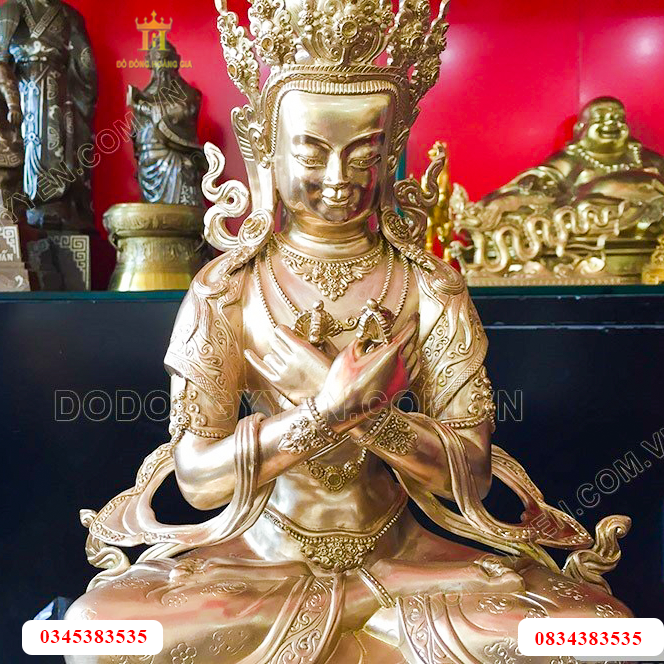 Tượng  Phật Kim Cang Tát Đỏa đúc thủ công tinh xảo