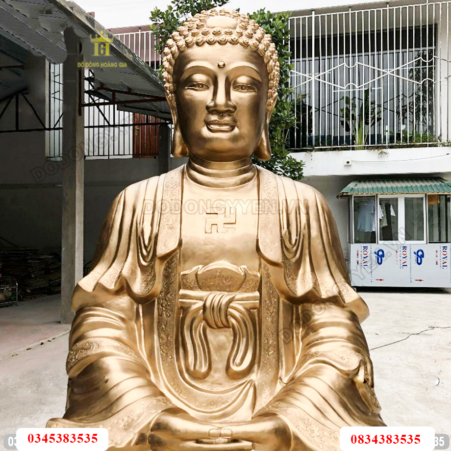 Tượng Phật đồng cao cấp nguyên chất